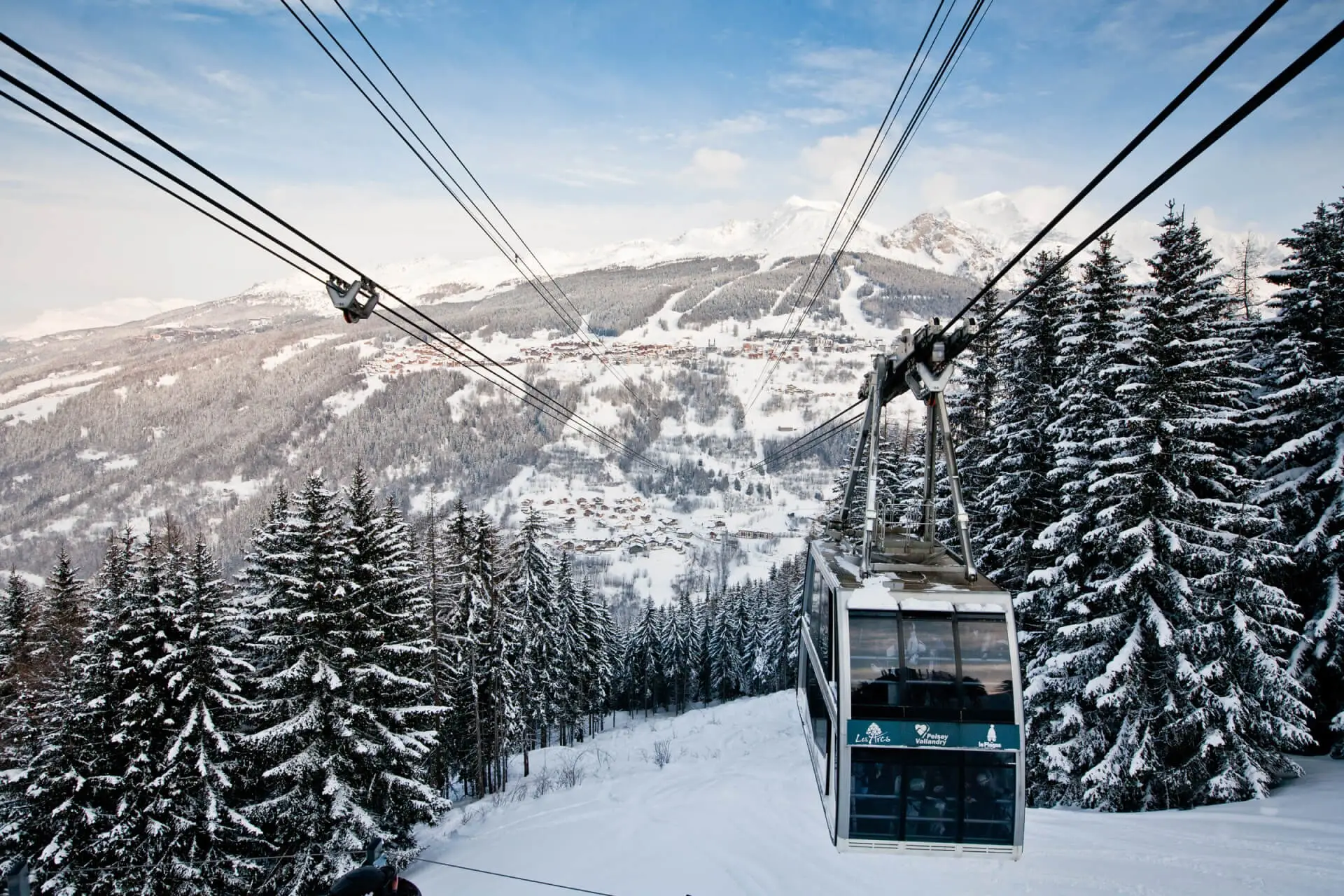 catered chalet ski snowboard Peisey Vallandry